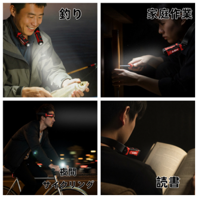 300LUMENS 充電式LEDネックライト